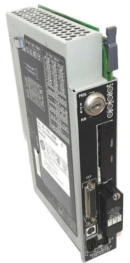 Used ALLEN BRADLEY 1785-L20B/C PLC-5/20 PROCESSOR MODULE F/W: REV. H 1785-L20B