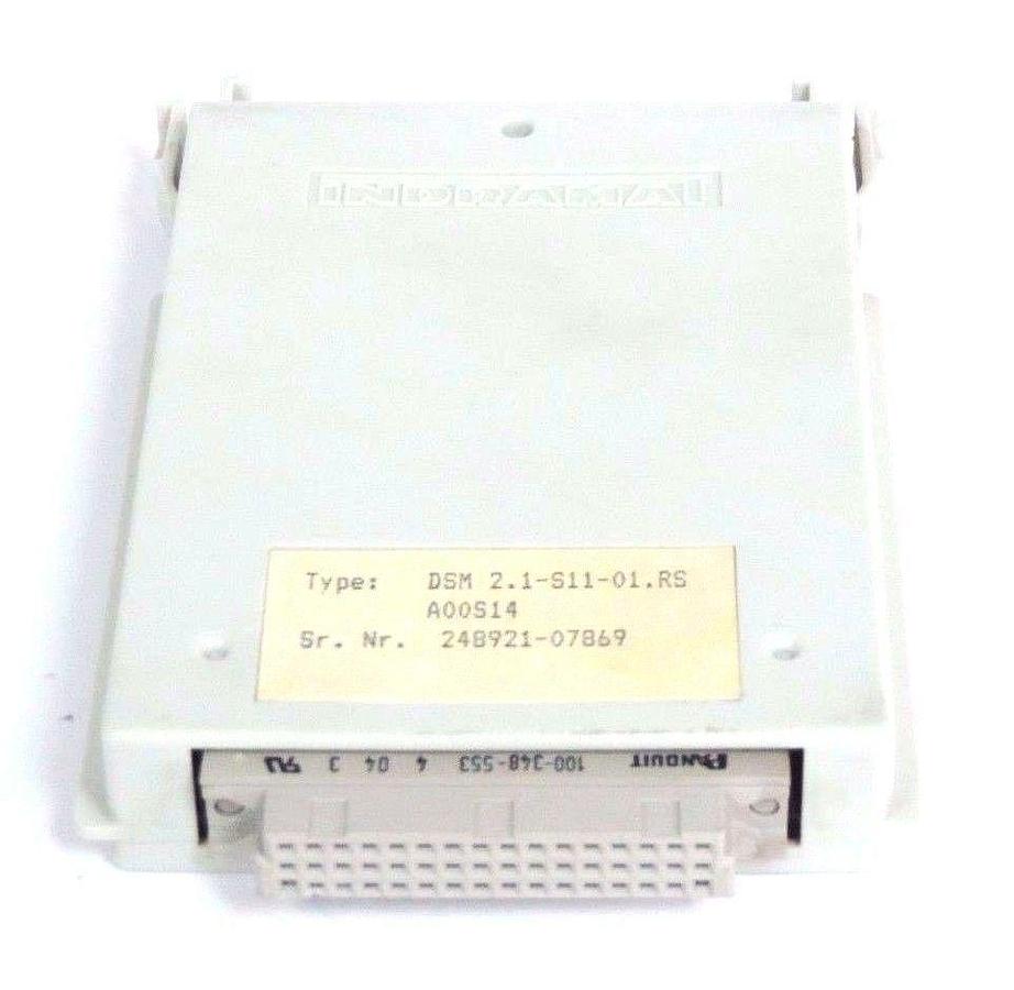 Used NEW INDRAMAT DSM2.1-S11-01.RS PROGRAMMING MODULE DSM21S1101RS