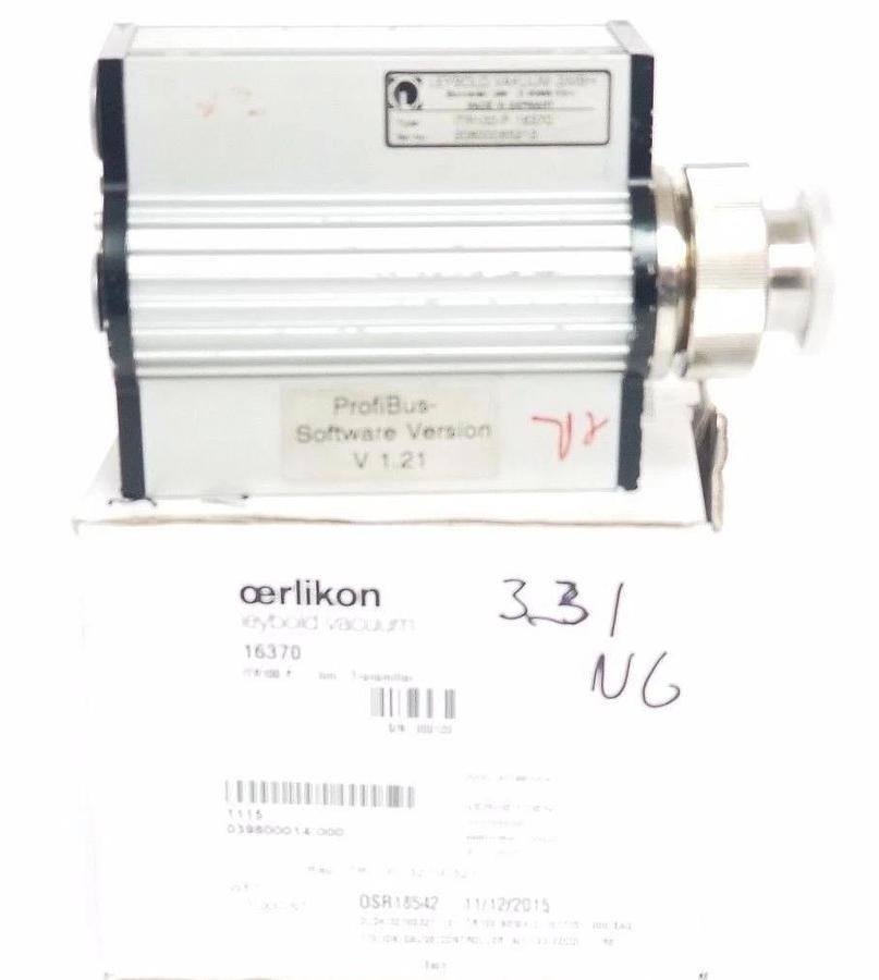 Used LEYBOLD VAKUUM IRT100-P 16370 IONI-TRANSMITTER IRT100P (FOR PARTS)
