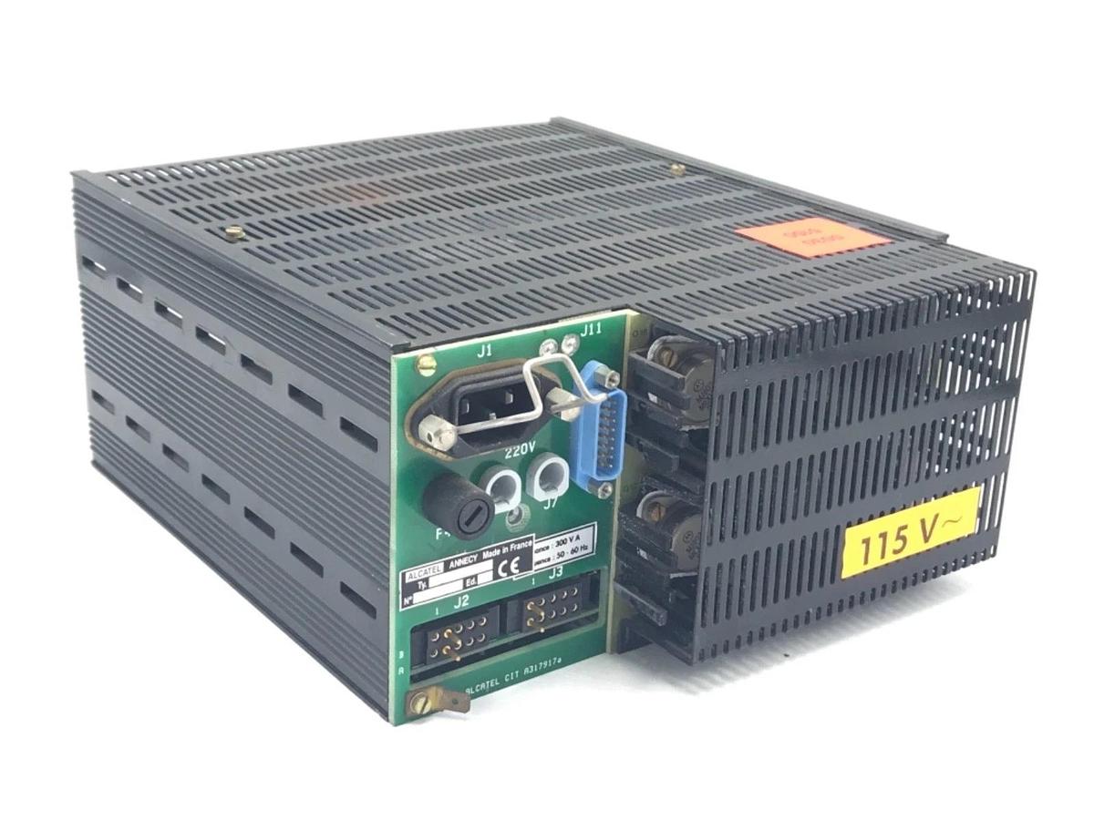 Used ALCATEL CFF 450 TURBO PUMP CONTROLLER *MISSING FACE PLATE*, 8220, 9335