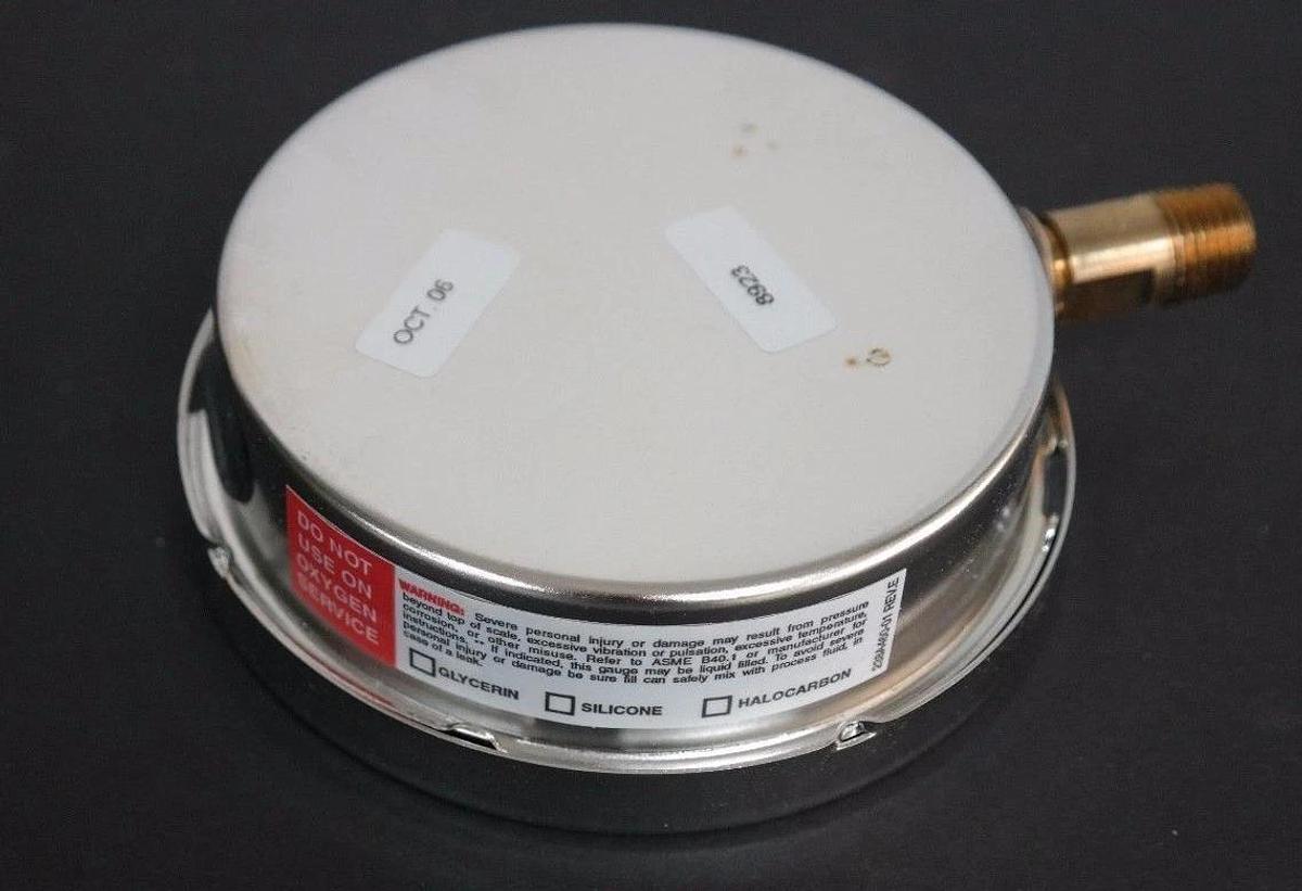 Used NIB ASHCROFT 35-1009-AW-02L-1000#-LL DURALIFE GAUGE 3-1/2 INCH, 1QA-42178-017