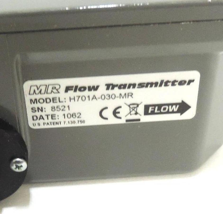 Used NIB HEDLAND H701A-030-MR FLOW METER 3/4" NPT OIL 30GPM, MR FLOW TRANSMITTER