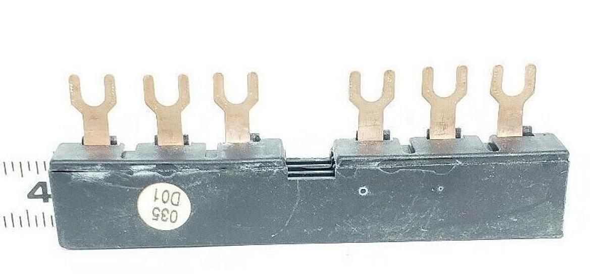Used LOT OF KLOCKNER MOELLER B3.1/5-PKZM1 3-PHASE LINK BUS BARS B315PKZM1