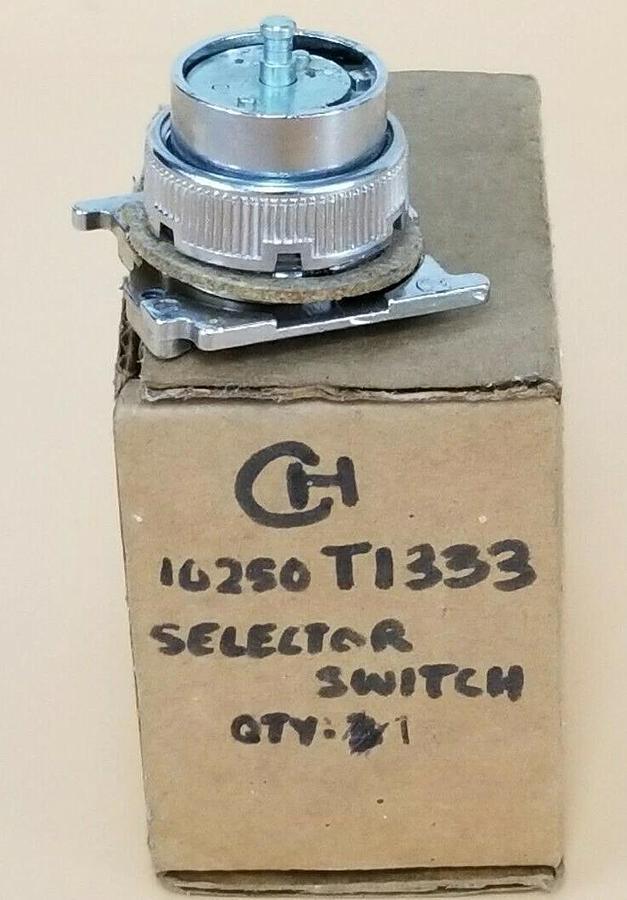Used EATON CUTLER-HAMMER 10250T1333 SELECTOR SWITCH (INCOMPLETE)