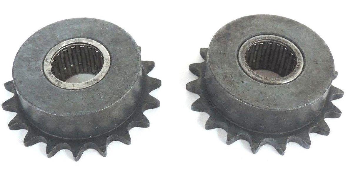 Used LOT OF 2 BREWER 41B19-1-5/16 SPROCKETS 41B19