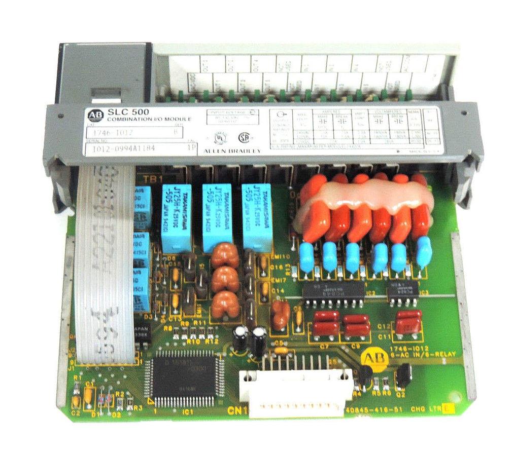 Used ALLEN BRADLEY 1746-IO12 I/O MODULE SER. B FAC. 1P 1746IO12