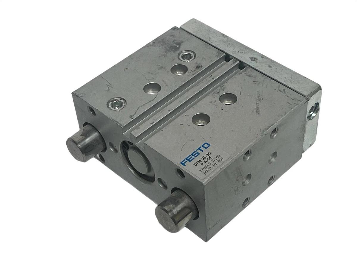 Festo DFM-25-30-P-A-GF Guided Drive 25mm Bore 30mm Stroke Pneumatic Slide