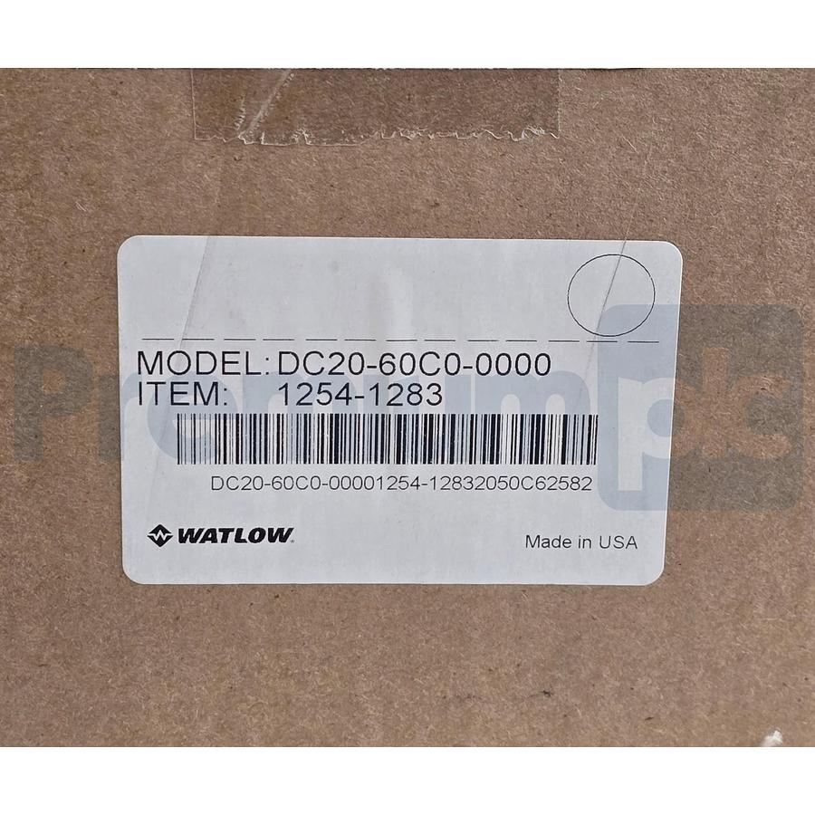 Used Watlow DC20-60C0-0000 DIN-A-MITE C Solid State Power Controller SCR 40A 600V NEW