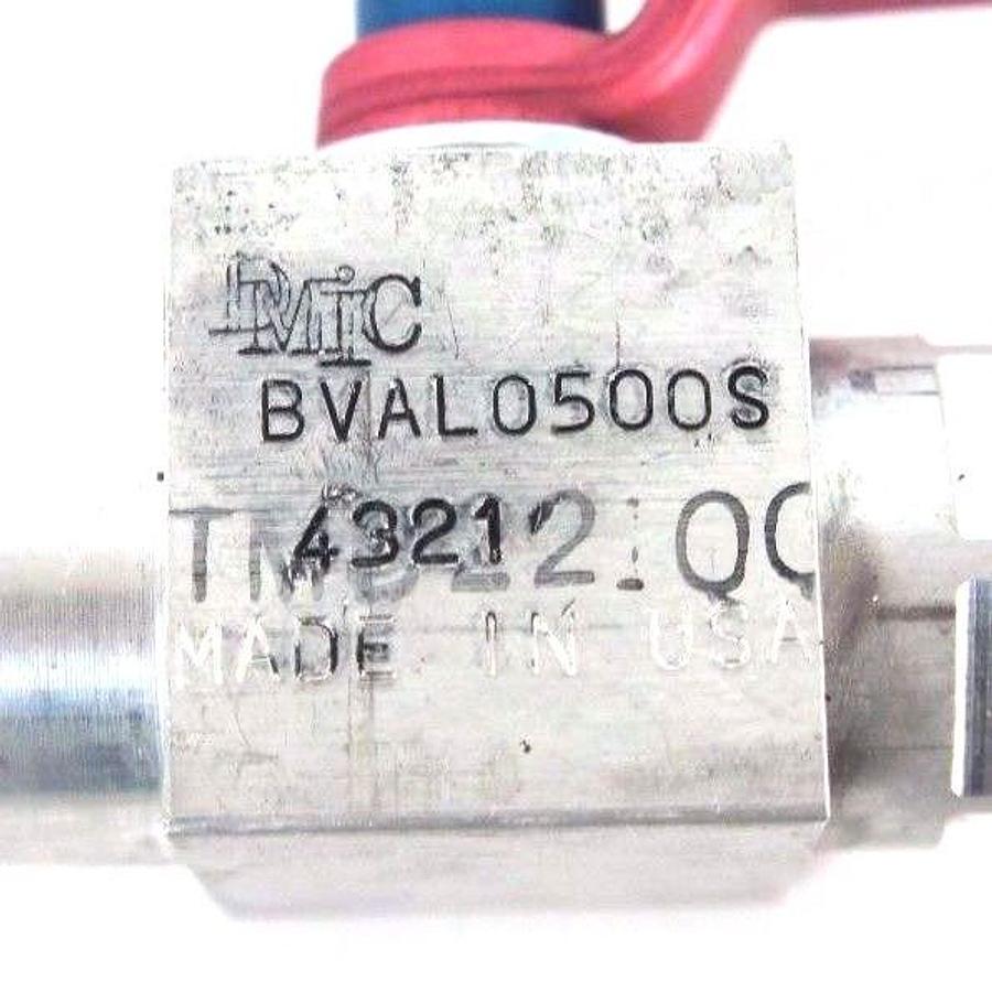 Used NEW DMIC BVAL0500S-4321 SUCTION BALL VALVE 1/2" PORT BVAL0500S4321