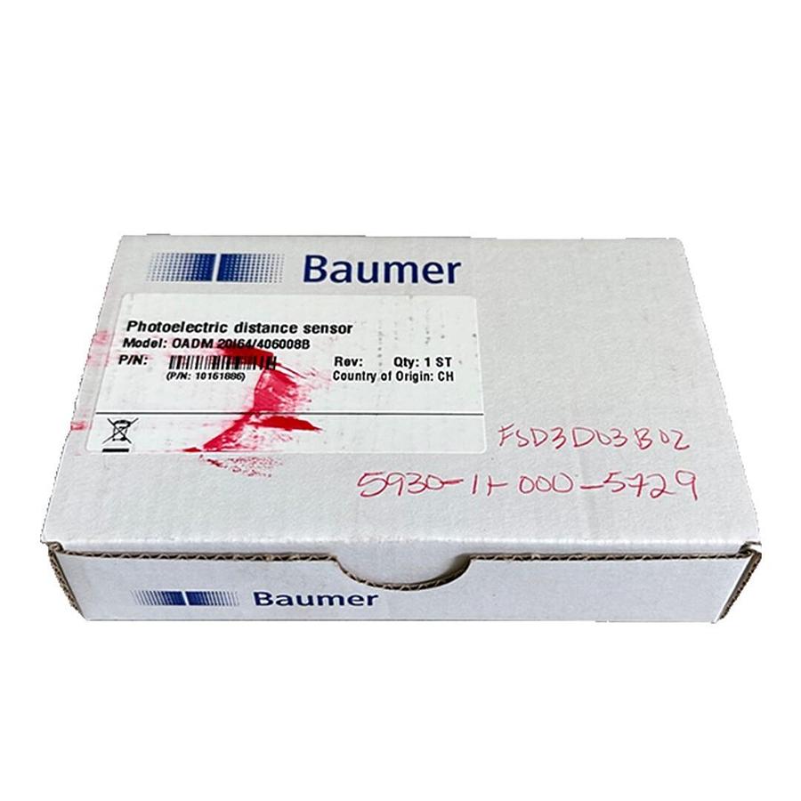 Used NEW BAUMER CH-8501 / OADM 20I64/406008B PHOTOELECTRIC DISTANCE SENSOR 10161886