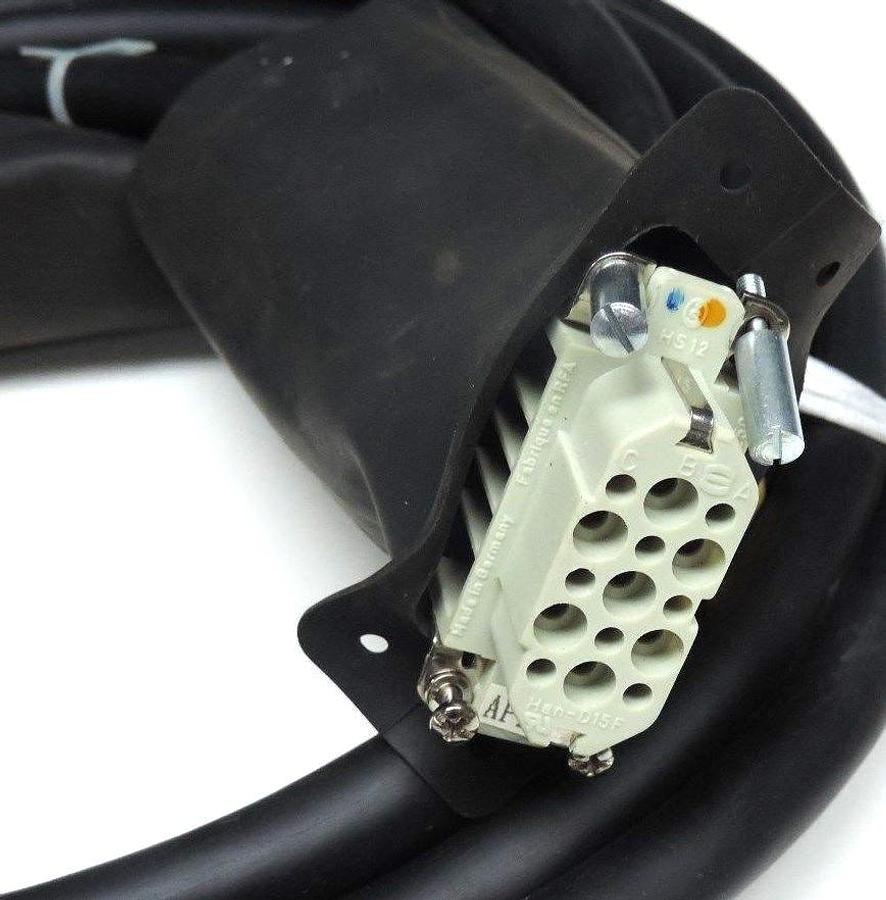 Used NEW FANUC A660-8013-T923#L SERVO CABLE 5870MM W/ 2 NIB HARTING HOUSINGS