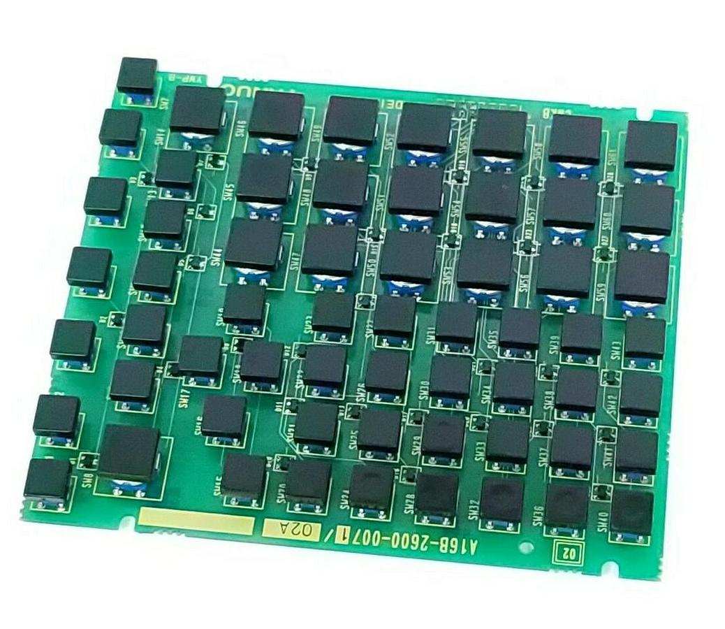 Used FANUC A16B-2600-0071/02A PCB KEYBOARD A16B-2600-0071