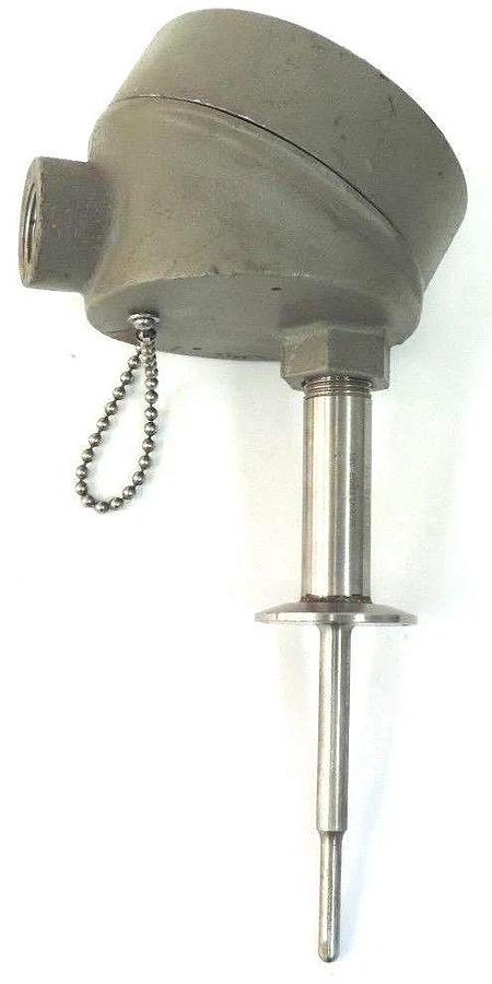Used BURNS ENGR 385 TEMPERATURE SENSOR THERMOCOUPLE 6 1/2" PROBE