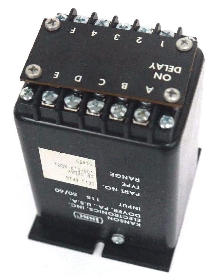 NIB ISSC KANSON 1013-SP2A TIMER STATE TYPE ON DELAY .06-5.0 SEC. 115 50/60 91459