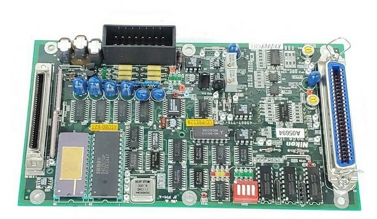 Used NIKON 4S007-770-D INTERFACE BOARD LC-PRES2B 4S080-627 4S007770D