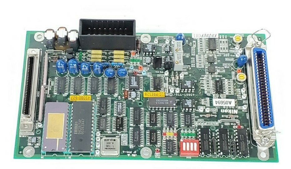 Used NIKON 4S007-770-D INTERFACE BOARD LC-PRES2B 4S080-627 4S007770D