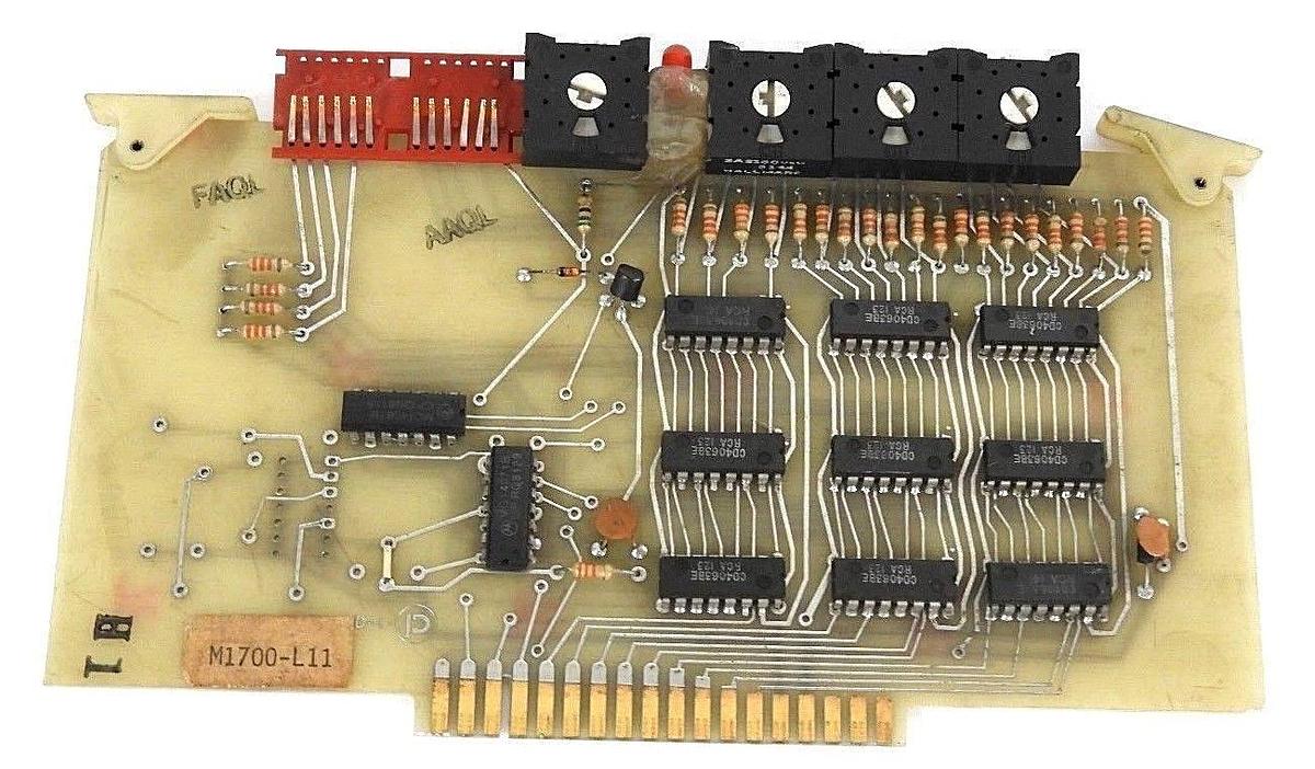 Used AVG AUTOMATION AUTOTECH M1700-L11 SELECTOR BOARD M1700L11