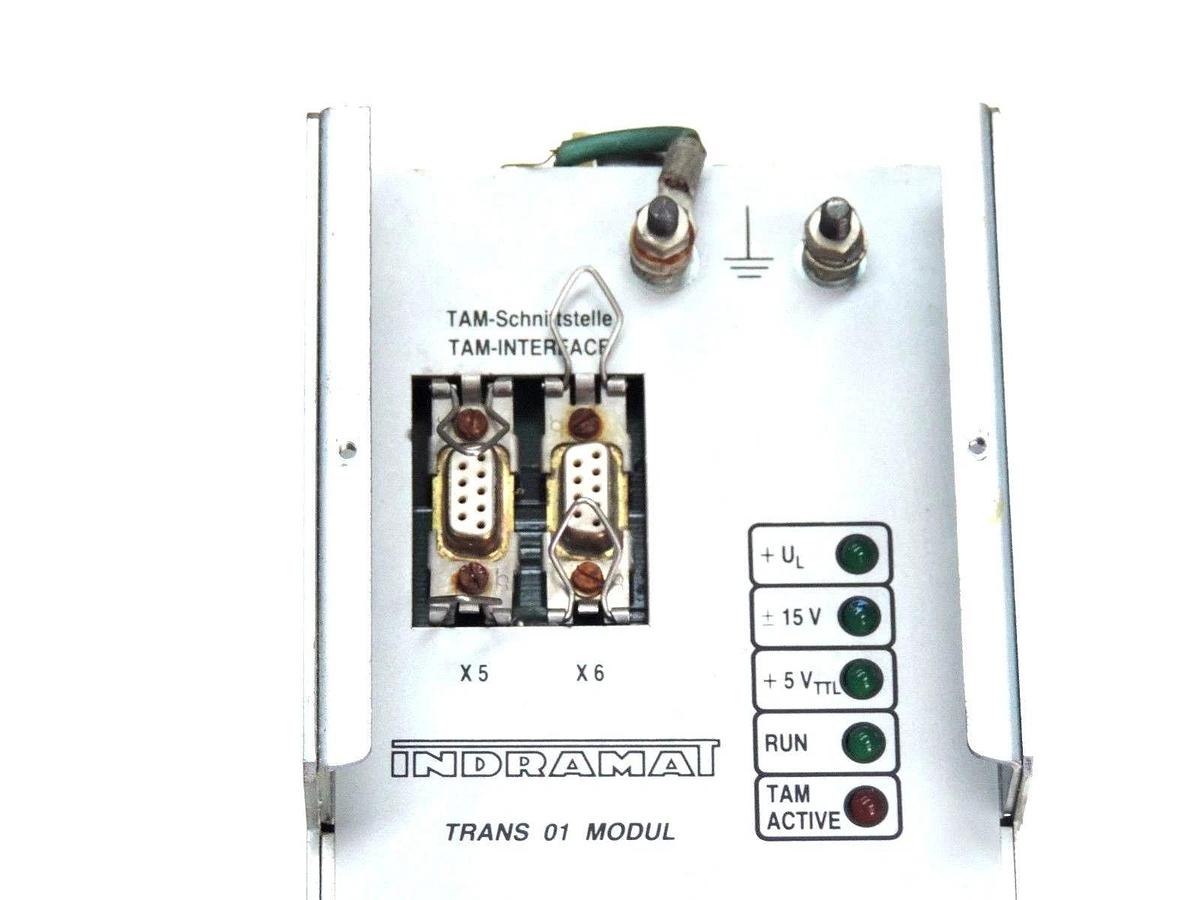 Used INDRAMAT TRANS 01 MODUL TRANS-01.0000 DRIVE SOFTWARE VERSION TR30/003.1-US