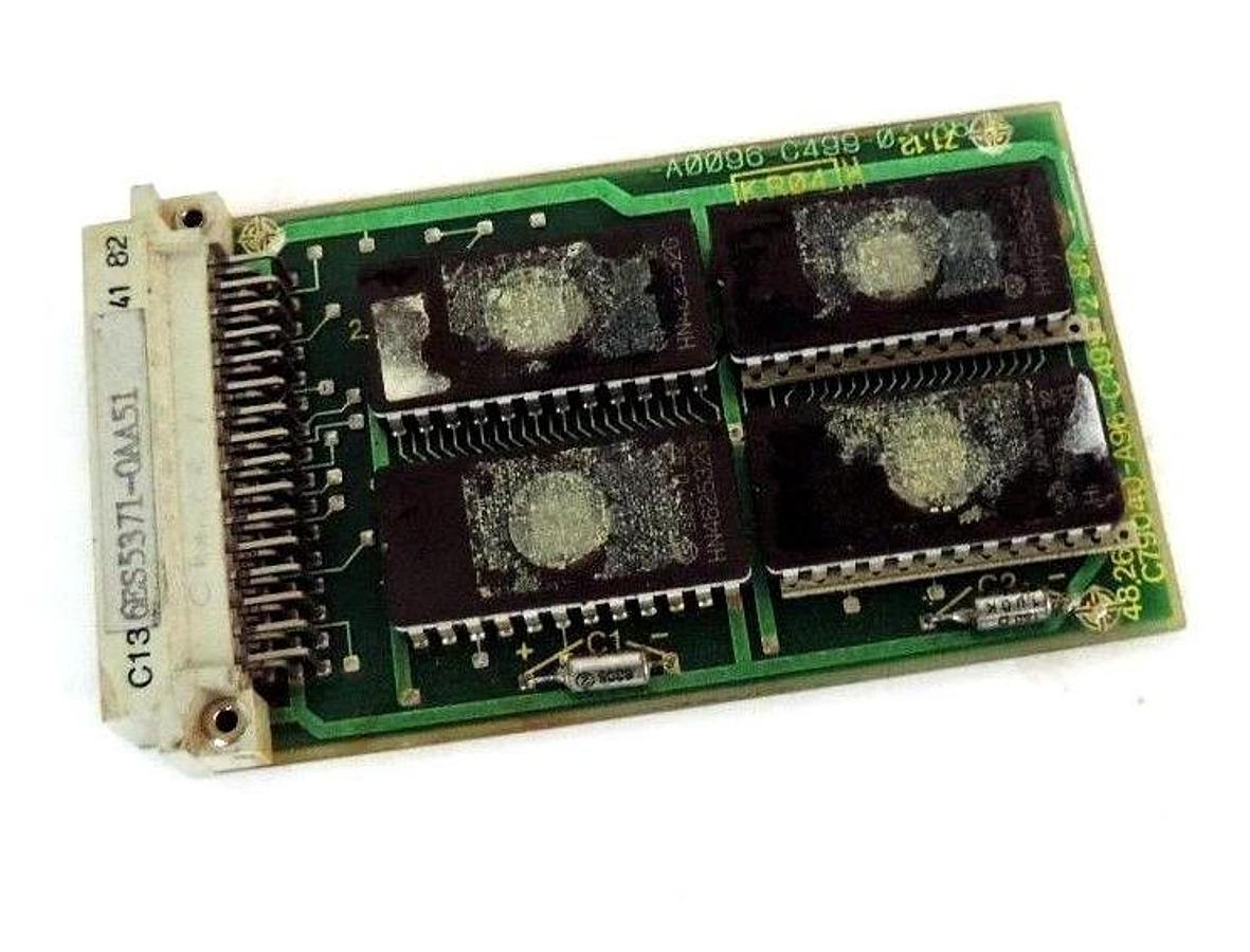 Used SIEMENS 6ES5371-0AA51 MAP CARD MODULE 6ES53710AA51