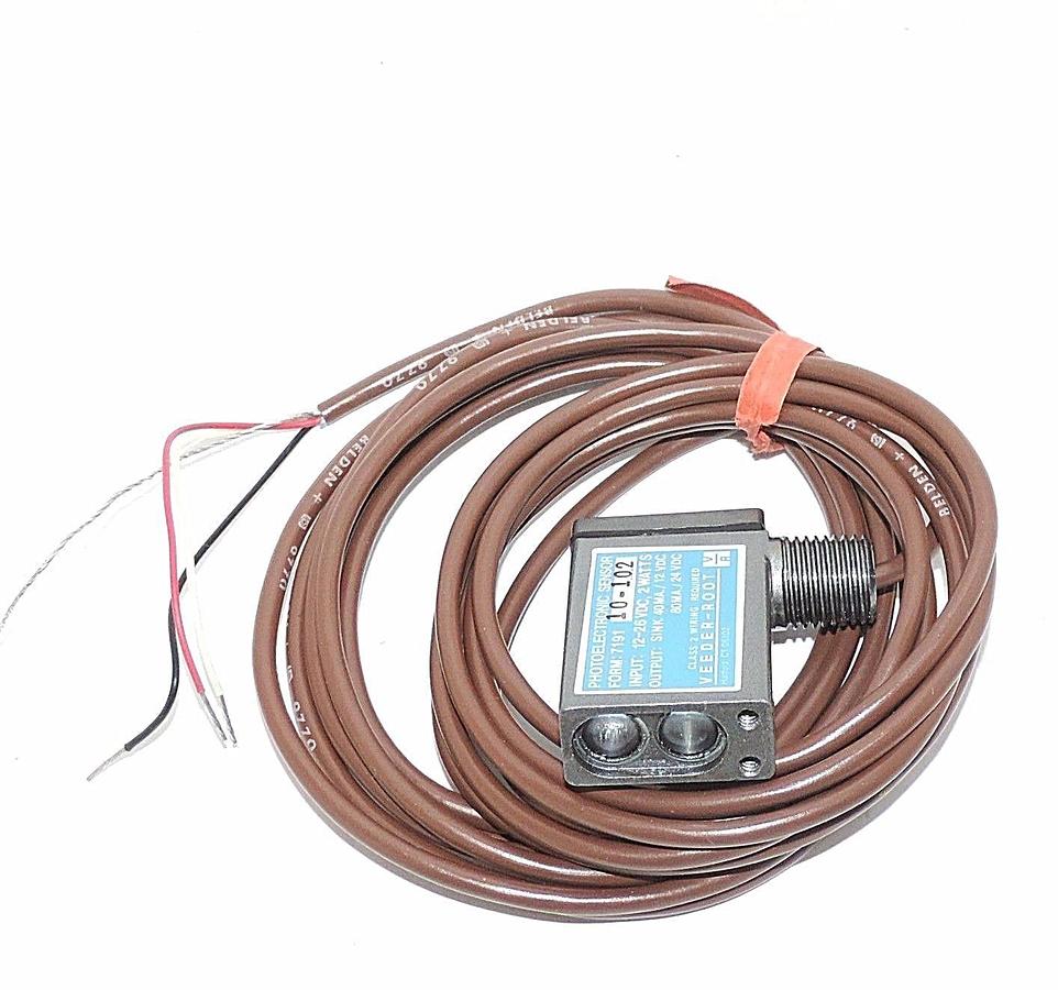 NIB VEEDER ROOT 719110-102 PHOTOELECTRONIC SENSOR 719110102, 12-26 VDC, 2 WATTS