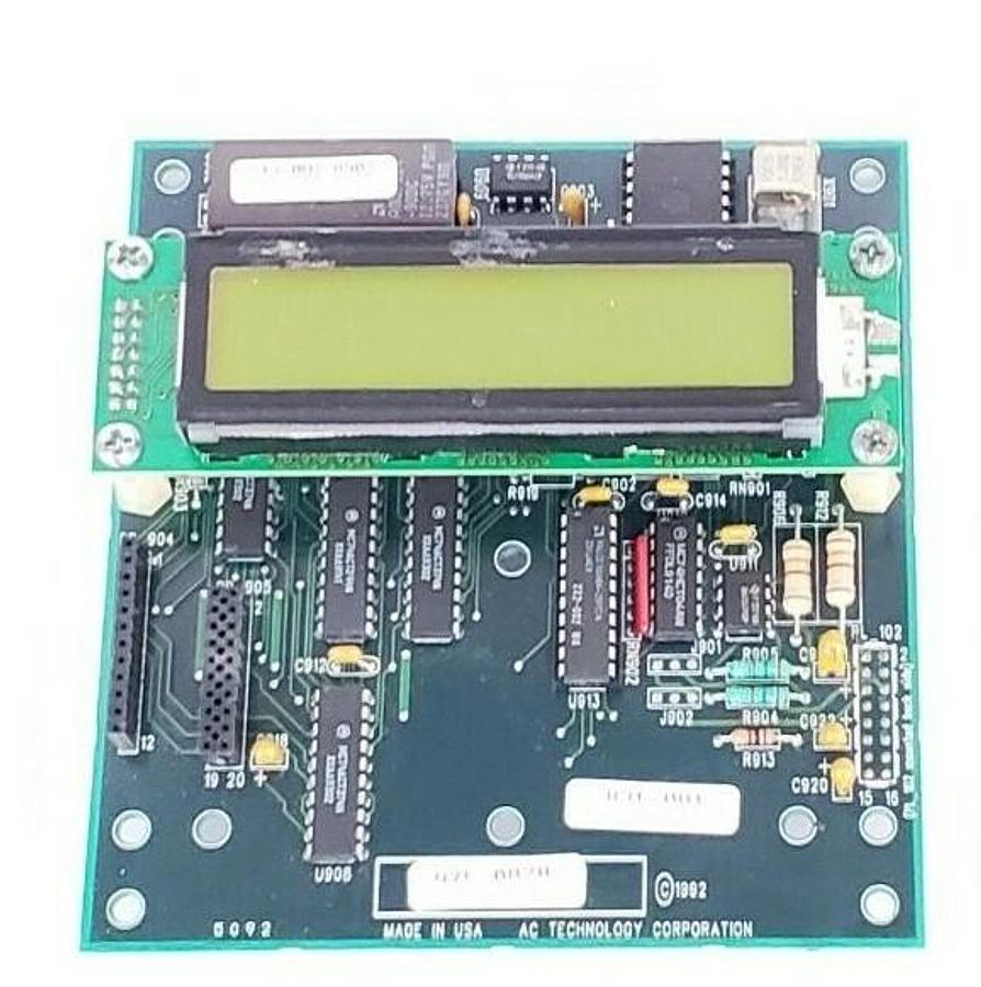 Used AC TECHNOLOGY CORP. 831-001 KEYPAD ASSEMBLY 605-042B