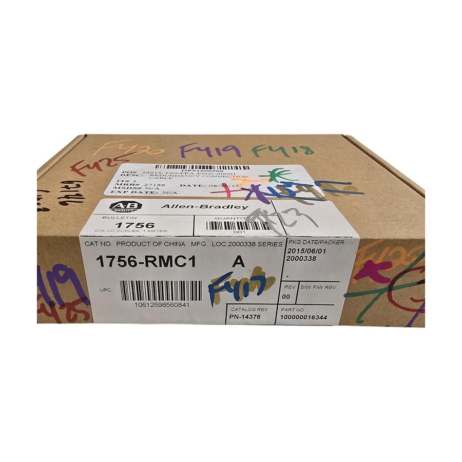 Used ALLEN BRADLEY 1756-RMC1 /A ControlLogix FIBER CABLE, 1 METER  1756RMC1 NSFS