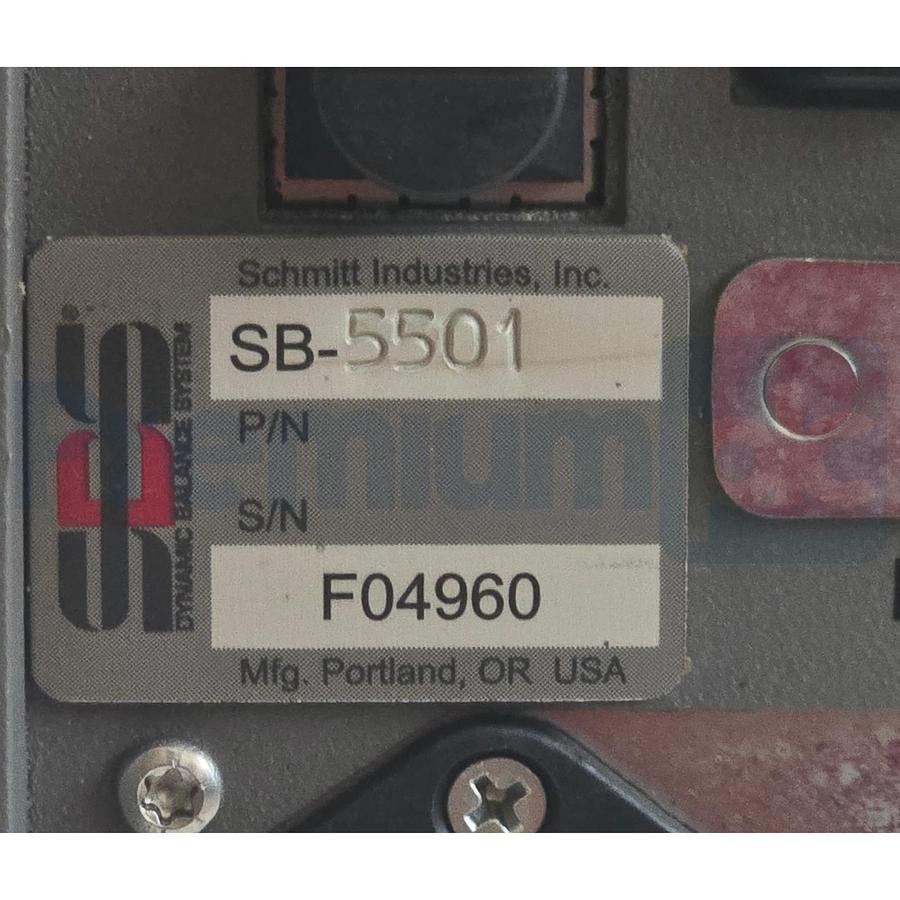 Used SBS Schmitt Industries SB-5501 Dynamic Balance System Control Module w/o Display