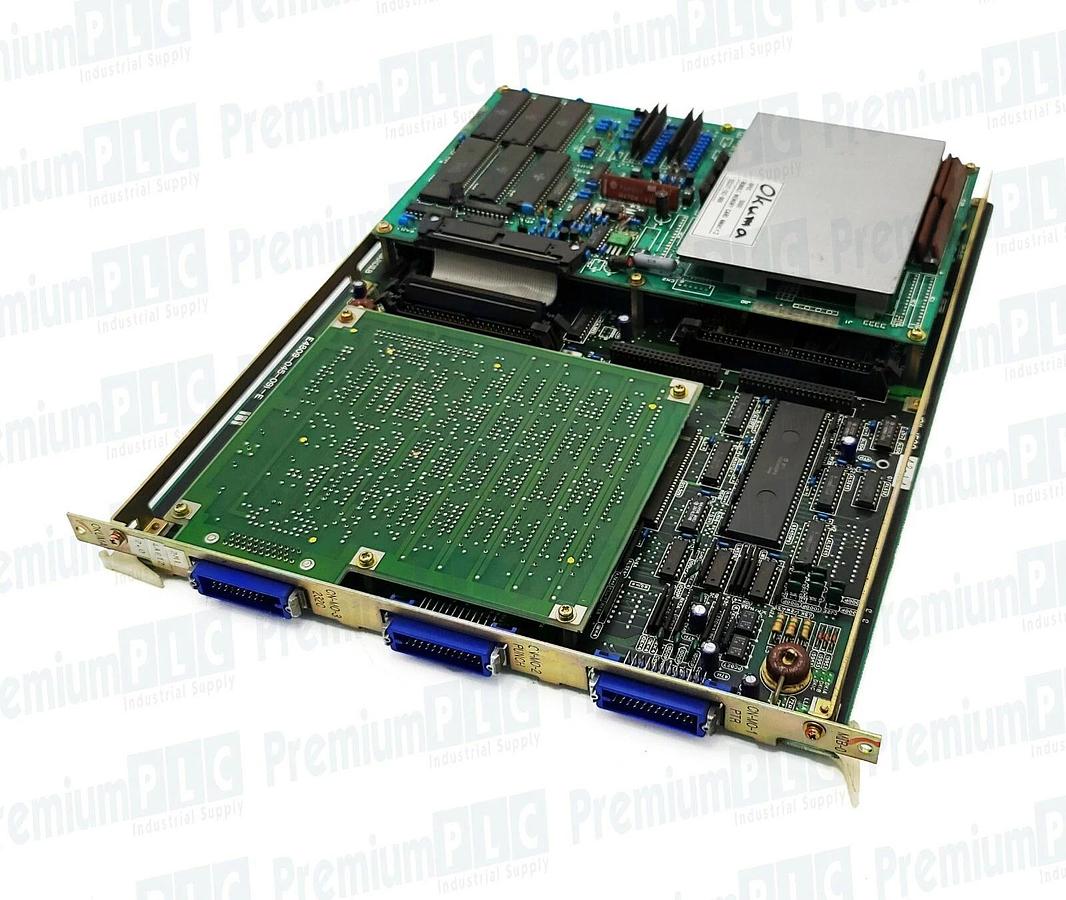 Used OKUMA OPUS 5000II E4809-045-091-E MAIN BOARD W/ E0227-702-008 BUBBLE MEMORY