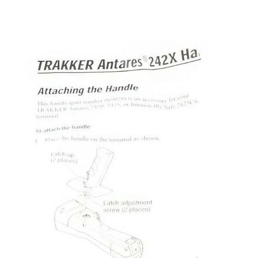 LOT OF 2 NIB INTERMEC T2425 HANDLE ASSEMBLIES