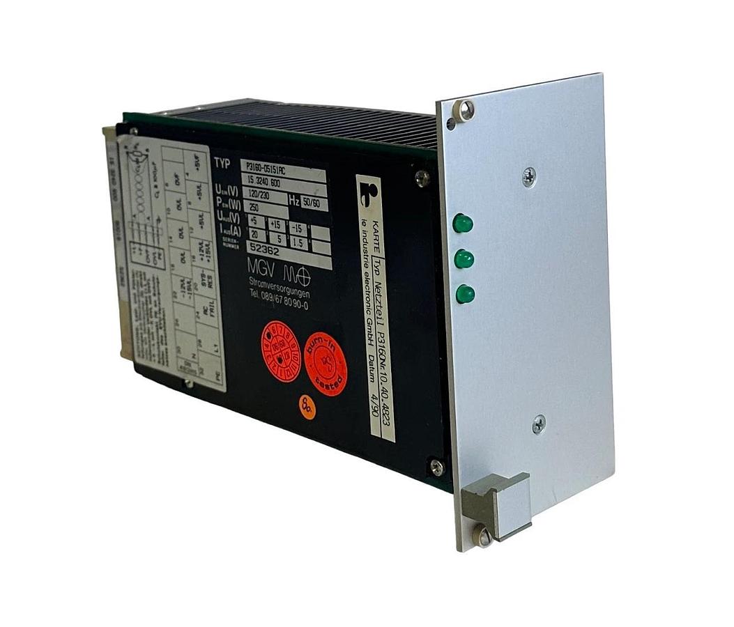 NEW MGV MO P3160-05151AC / P316005151AC POWER SUPPLY 120/230V 250W 15.3240.600
