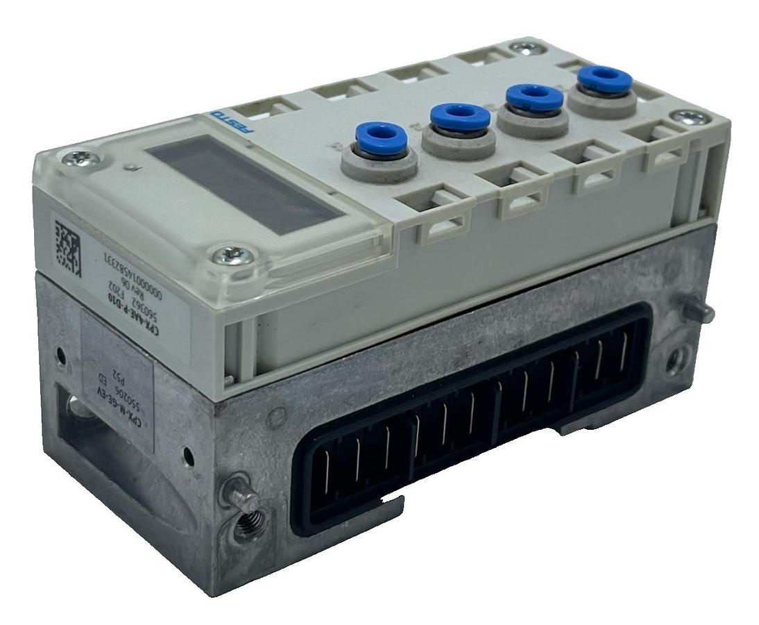 Used Festo CPX-4AE-P-D10 REV 06 (560362) Pressure Sensor Module | CPX-M-GE-EV Block