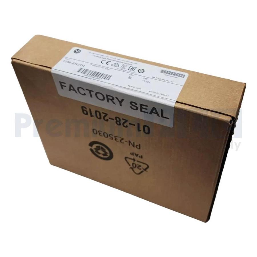 Used NEW ALLEN BRADLEY 1756-EN3TR /B ControlLogix ENET MOTION MODULE FW 11.001 NSFS
