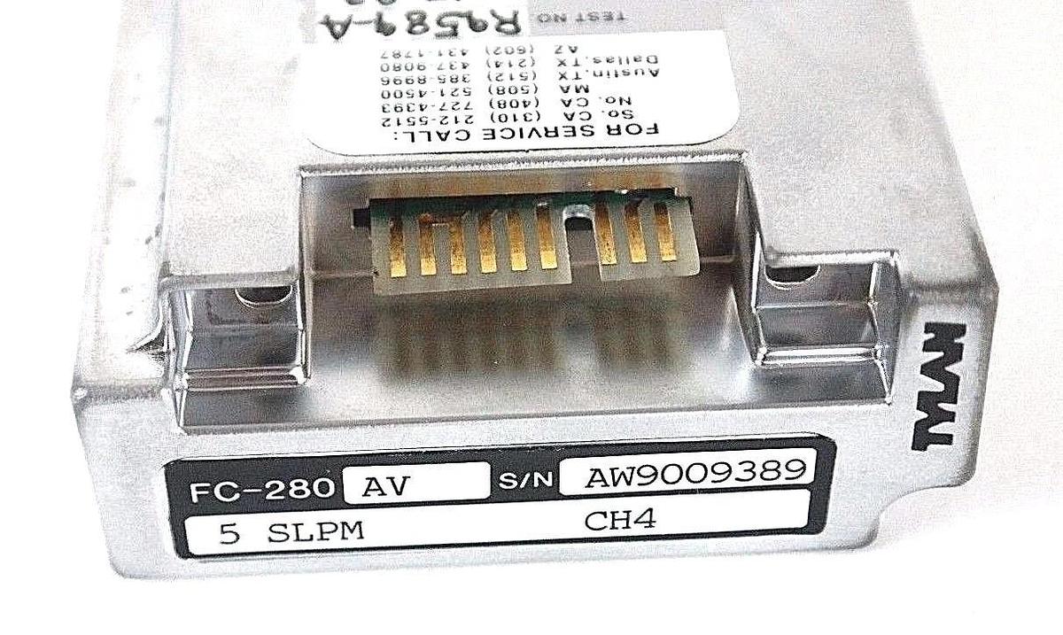 Used NIB TYLAN FC-280AV MASS FLOW CONTROLLER MODEL FC-280