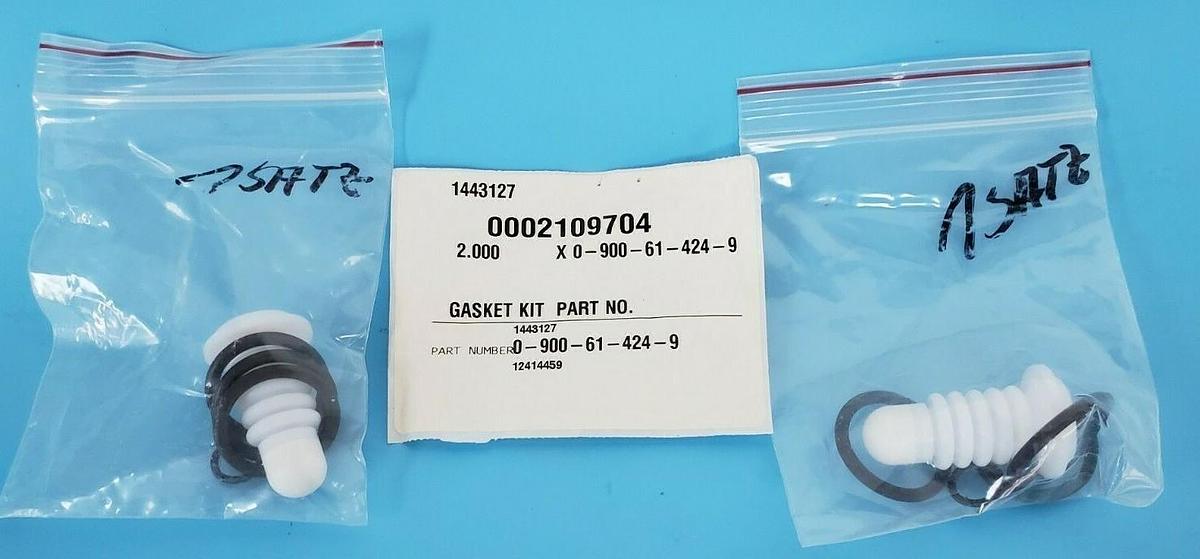 Used LOT OF 2 NEW KRONES 0-900-61-424-9 GASKET KITS 0900614249, 1443127
