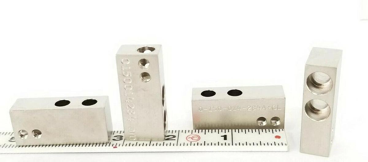 LOT OF 4 NEW KHS 0150014284 INLET CONV. OUTER NOSE ROLLER MOUNTS