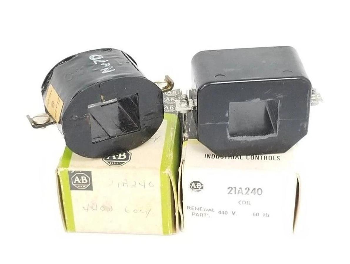 LOT OF 2 NIB ALLEN BRADLEY 21A240 COILS 440V-60HZ