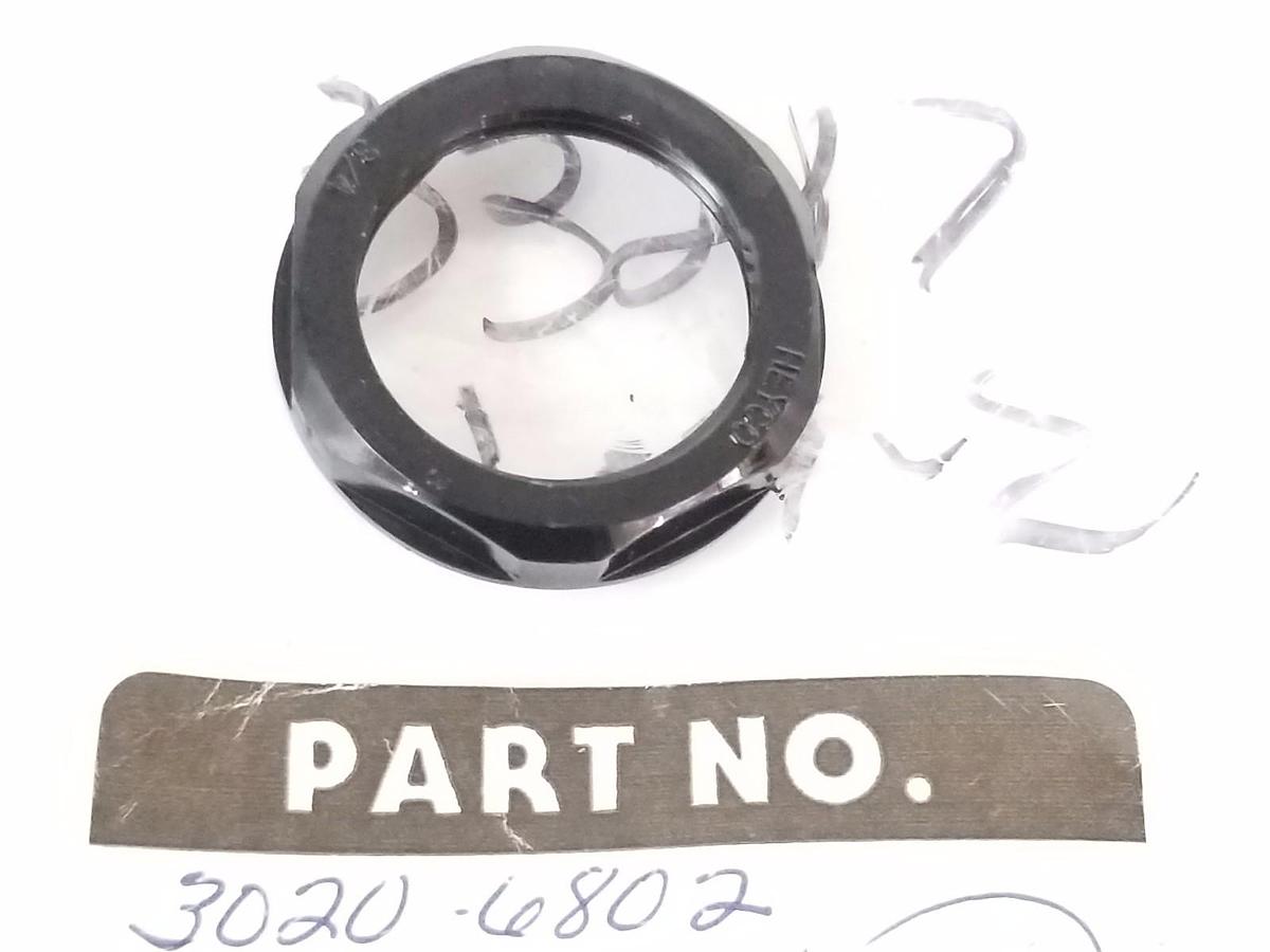 Used LOT OF 5 NEW HEYCO 3020-3802 LOCKNUTS 3/4'' BLACK