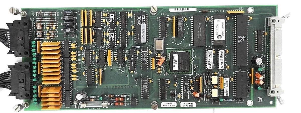 Used ALLEN BRADLEY 140092 REV. 24 4202 BOARD SPARE PARTS KIT # 140093, 133495-04