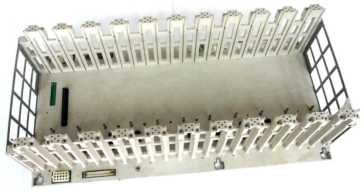 Used MODICON AS-H827-100 11-SLOT CHASSIS RACK FOR 800 SERIES MODULES ASH827100