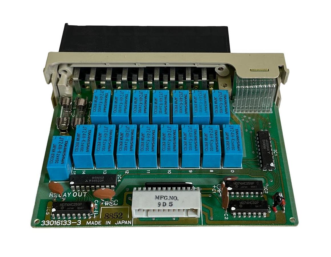 Used NEW HITACHI SHARK 45C967 16-PT OUTPUT MODULE AC/DC RELAY