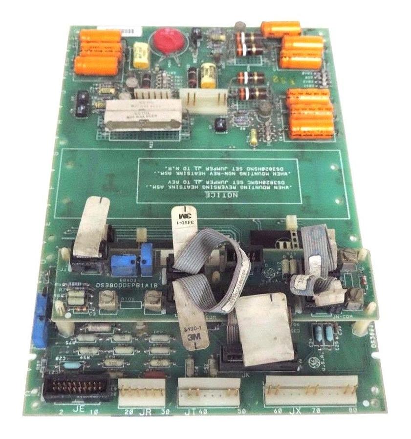 Used GENERAL ELECTRIC GE DS3800NEPB1F1E BOARD W/ DS3800DEPB1A1B POWER BOARD