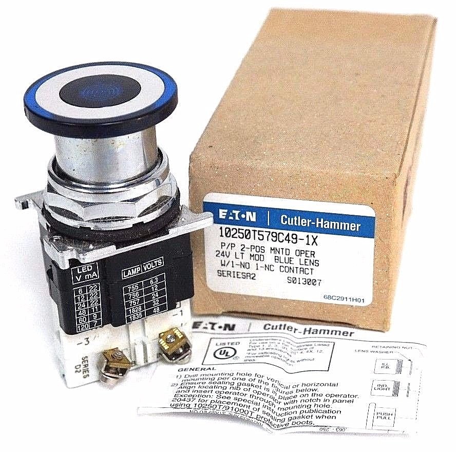 NIB CUTLER HAMMER 10250T579C49-1X SERIES A2, S013007, 68C2911H01