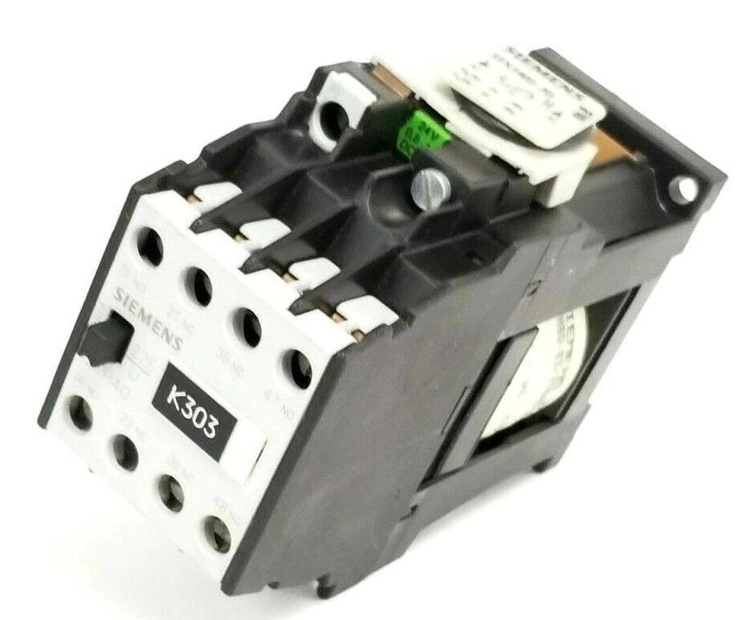 Used SIEMENS 3TH4096-0B 2S+2O/2NO+2NC, 3TH40, 24V, 0.8-1.2 DC, 3TX7402-3G