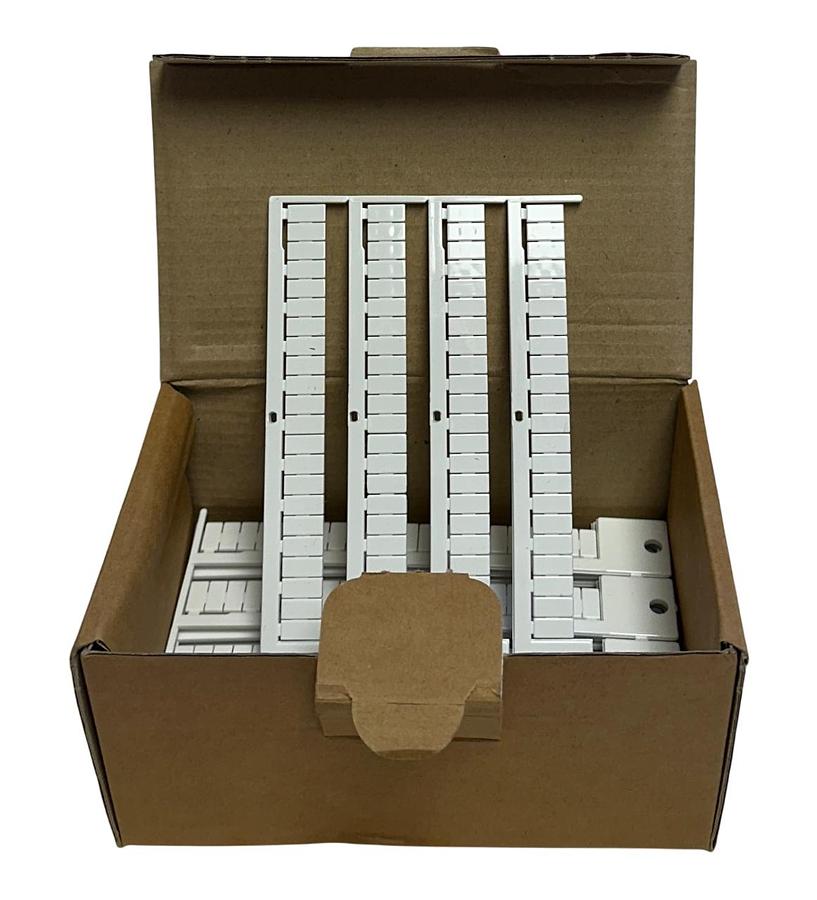 Used 704 MURRPLASTIK 86401012 / MP86401012 / KMR 5/10-5 TERMINAL BLOCK LABELS NSMP