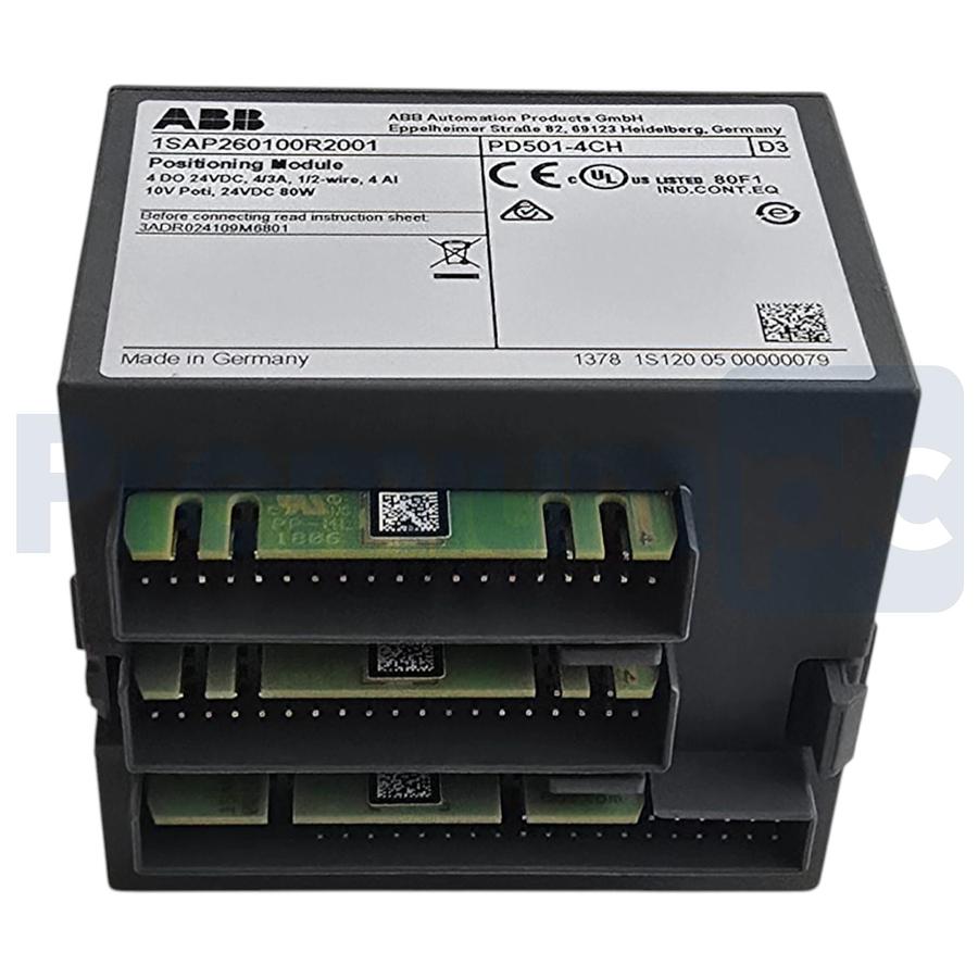 Used ABB PD501-4CH | 1SAP260100R2001 AC500 S500 I/O 4-Ch Positioning Module NSMP