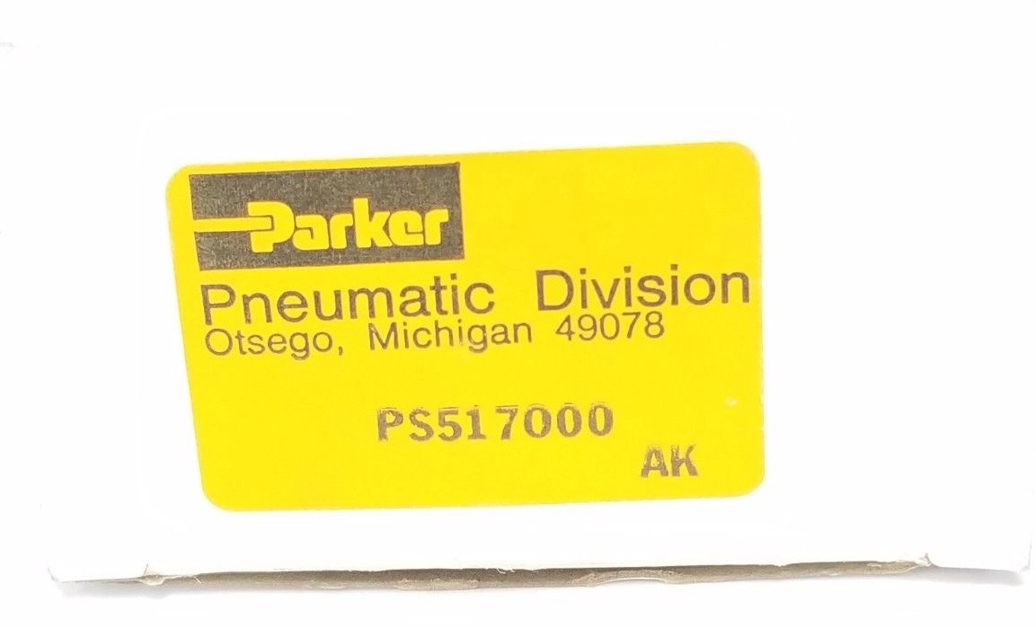 Used NIB PARKER PS517000 HH100 VALVE REPAIR SEAL KIT *MISSING GREASE TUBE & MANUAL*