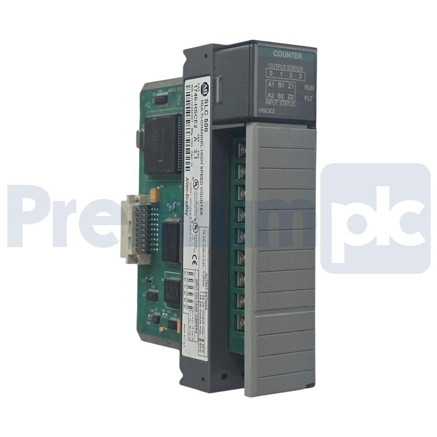Used Allen Bradley 1746-HSCE2 /A SLC 500 Multi-Channel High Speed Counter Module USPI