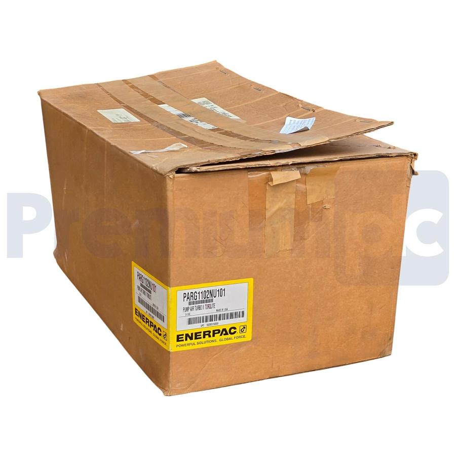Used Enerpac PARG1102NU101 Turbo II Torqlite Air Hydraulic Pump PARG1102N w/Pendant