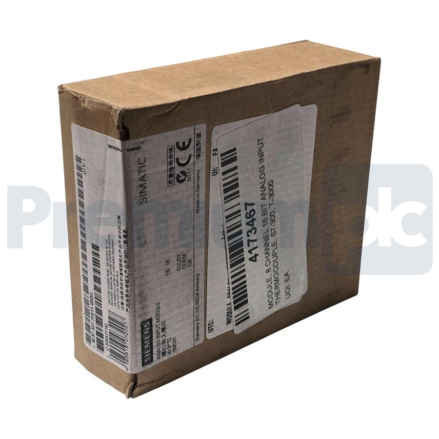 Used Siemens 6ES7331-7PF11-0AB0 SIMATIC S7-300 Analog Input SM331 8AI Thermocouples