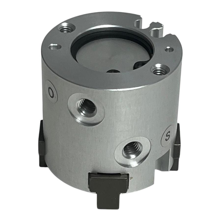 Used New SMC MHS4-20D Rotary Air Chuck 4-Finger Parallel Gripper Cylinder 20mm Bore